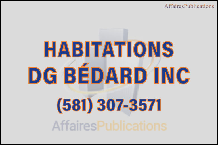 HABITATIONS DG BÉDARD INC