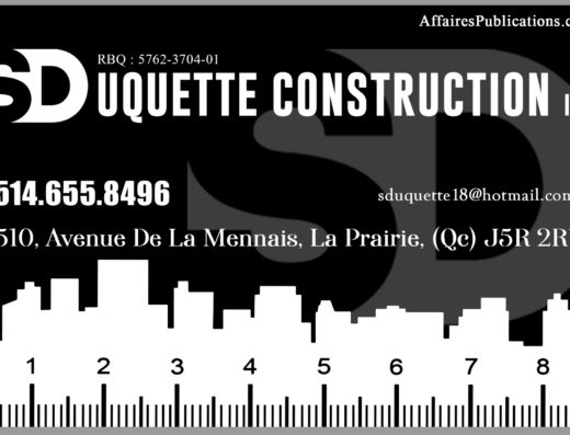 S.DUQUETTE CONSTRUCTION INC
