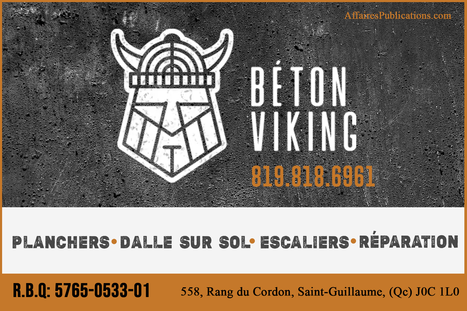 LE VIKING DU BÉTON