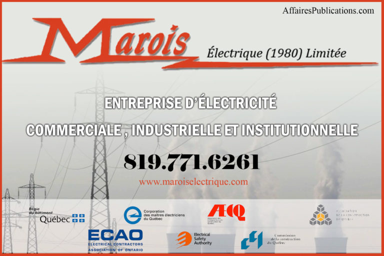 MAROIS ÉLECTRIQUE (1980) LIMITÉE