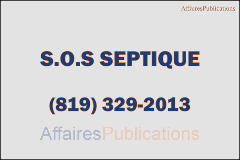 S.O.S SEPTIQUE