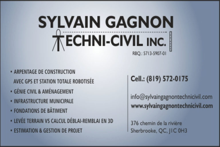 SYLVAIN GAGNON TECHNI-CIVIL INC