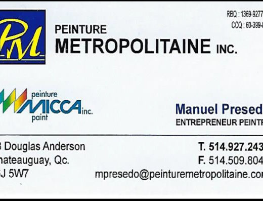 PEINTURE METROPOLITAINE INC
