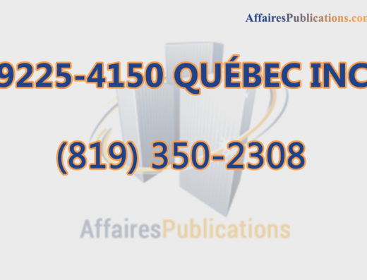 9225-4150 QUÉBEC INC