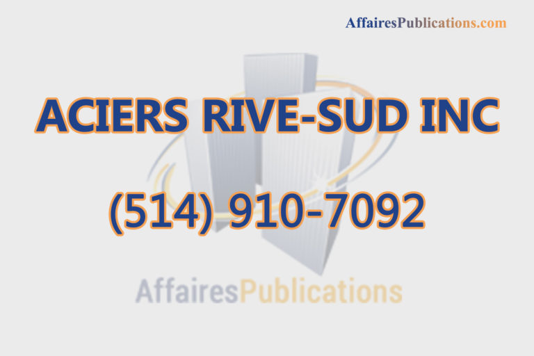 ACIERS RIVE-SUD INC