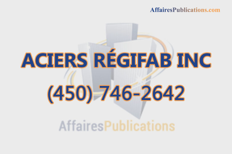 ACIERS RÉGIFAB INC