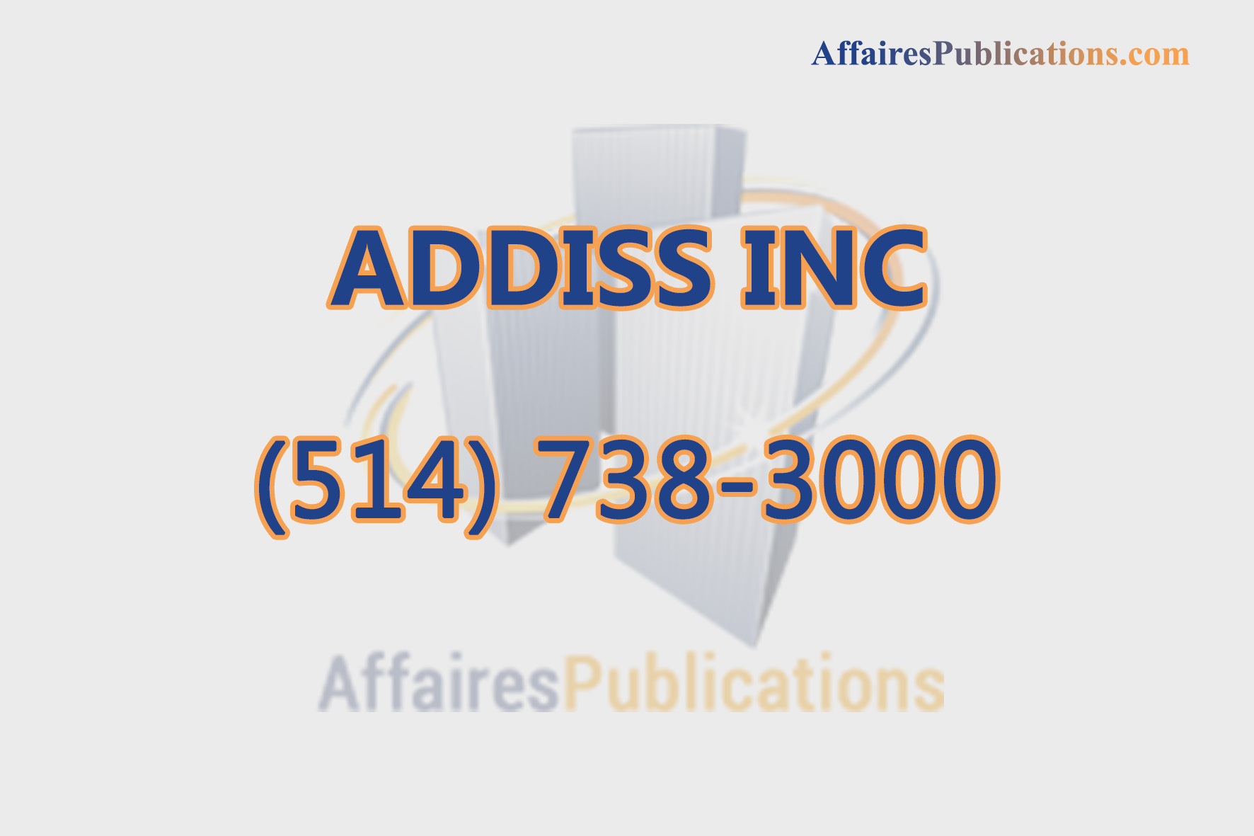 ADDISS INC