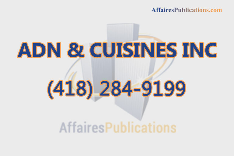 ADN & CUISINES INC