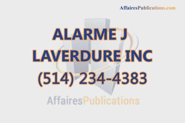 ALARME J LAVERDURE INC