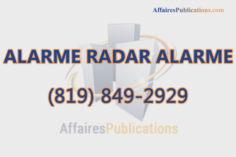 ALARME RADAR ALARME INC