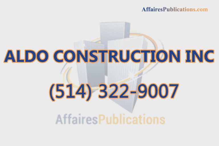 ALDO CONSTRUCTION INC