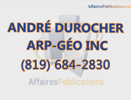 ANDRÉ DUROCHER ARP-GÉO INC
