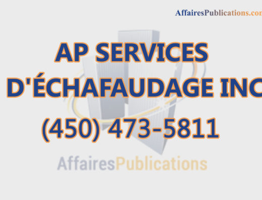 AP SERVICES D&rsquo;ÉCHAFAUDAGE INC