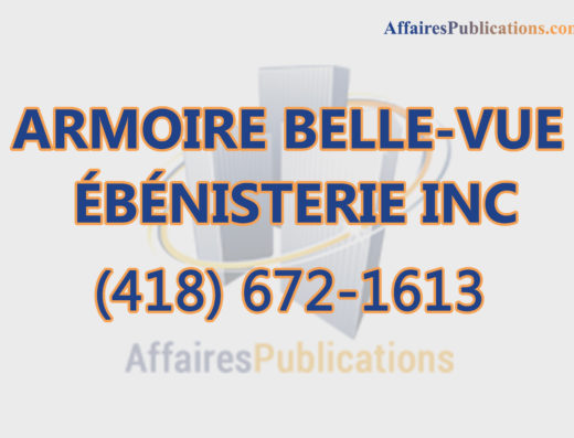 ARMOIRE BELLE-VUE ÉBÉNISTERIE