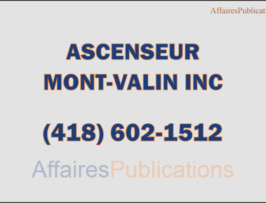ASCENSEUR MONT-VALIN INC
