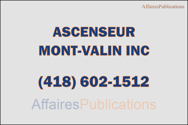 ASCENSEUR MONT-VALIN INC