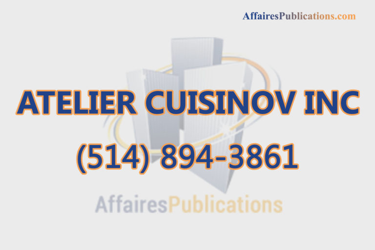 ATELIER CUISINOV INC