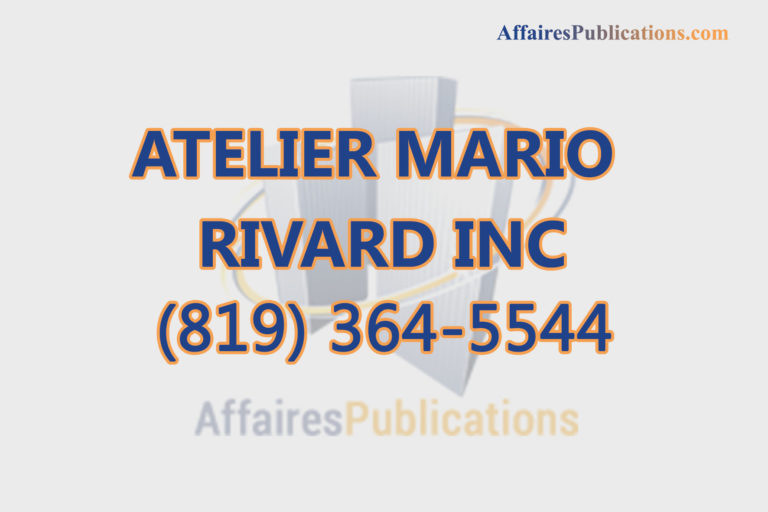 ATELIER MARIO RIVARD INC