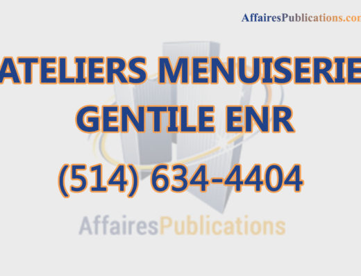 ATELIERS MENUISERIE GENTILE ENR