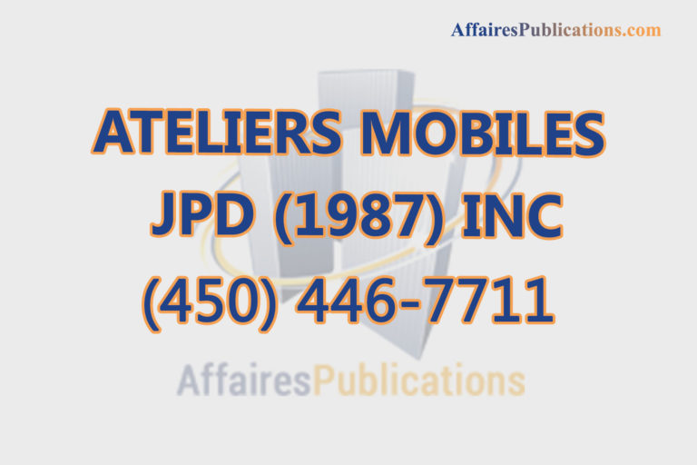 ATELIERS MOBILES JPD (1987) INC