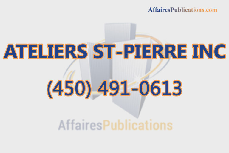 ATELIERS ST-PIERRE INC