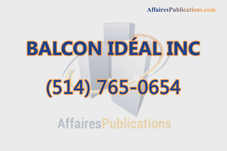 BALCON IDÉAL INC