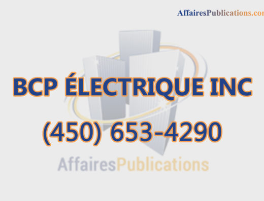BCP ÉLECTRIQUE INC