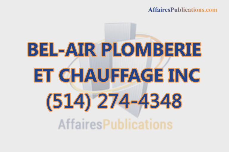 BEL-AIR PLOMBERIE ET CHAUFFAGE
