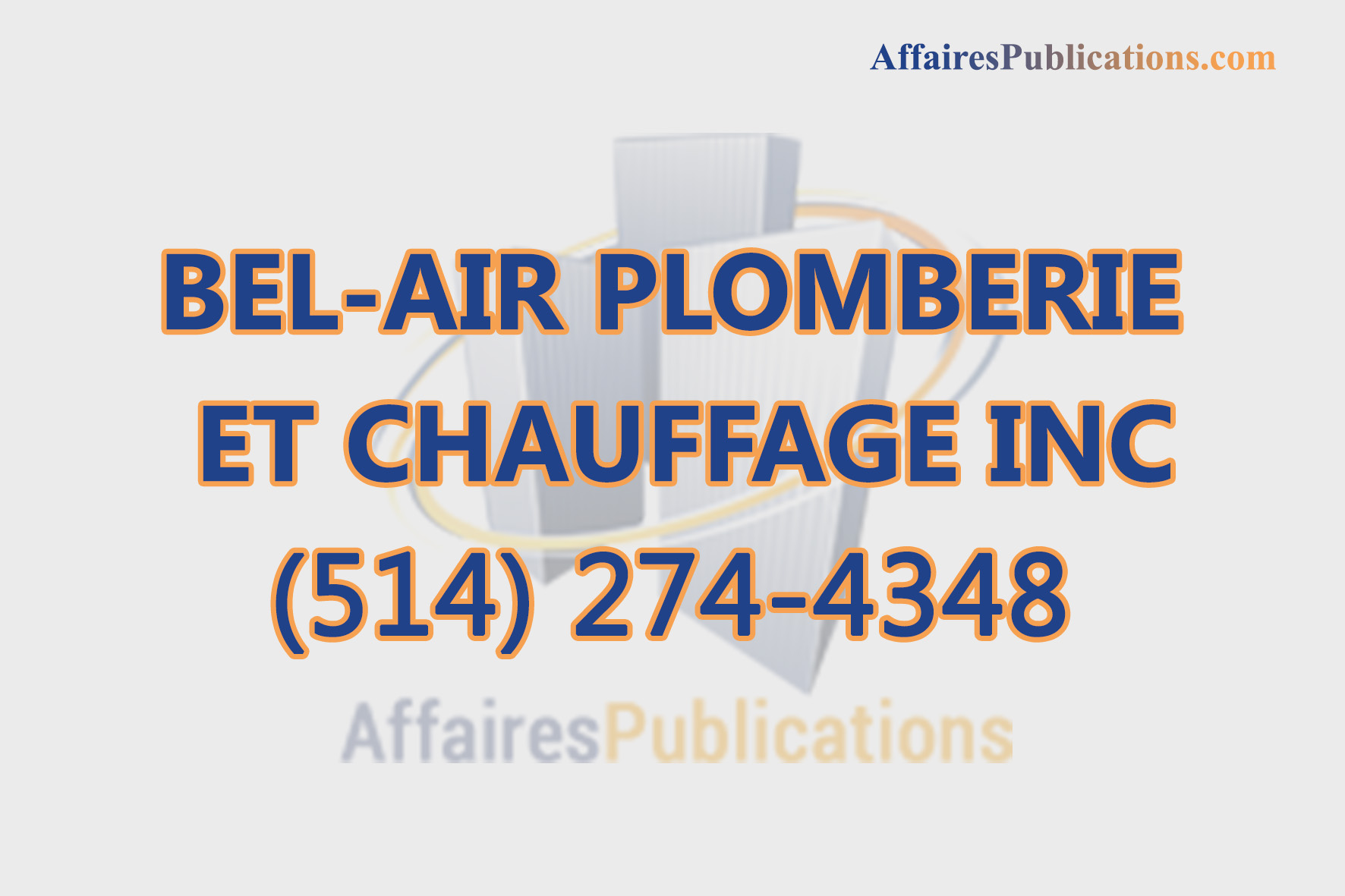 BEL-AIR PLOMBERIE ET CHAUFFAGE