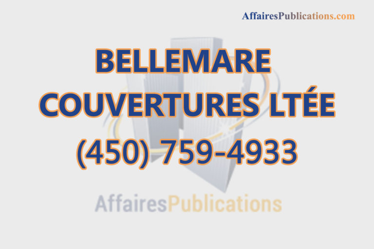 BELLEMARE COUVERTURES LTÉE