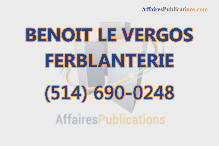 BENOIT LE VERGOS FERBLANTERIE