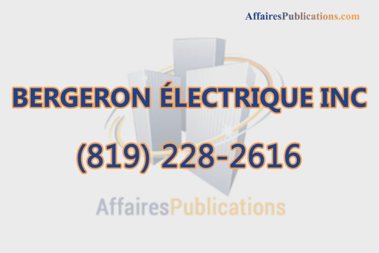 BERGERON ÉLECTRIQUE INC