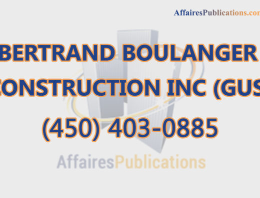 BERTRAND BOULANGER CONSTRUCTION INC (GUS)