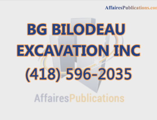 BG BILODEAU EXCAVATION INC