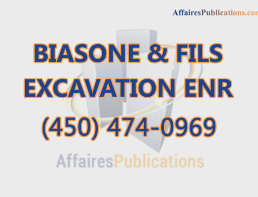 BIASONE & FILS EXCAVATION ENR