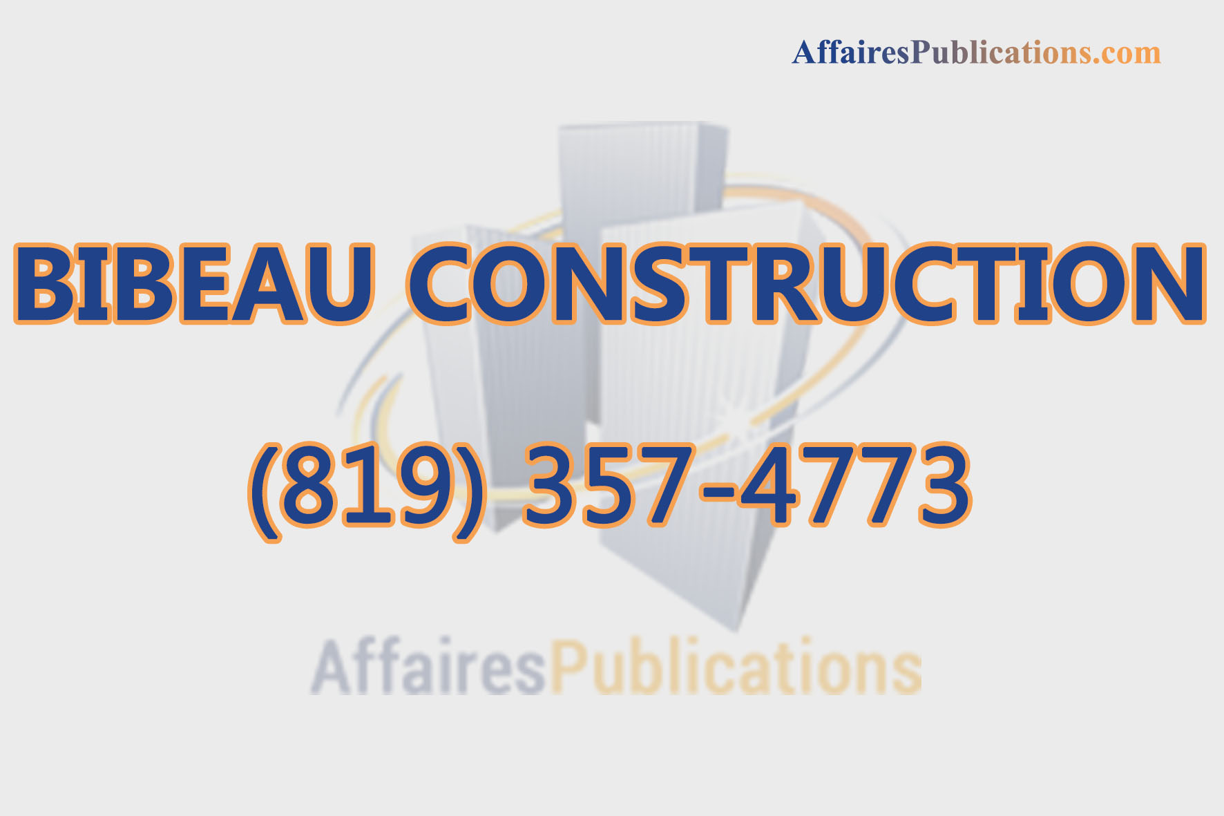 BIBEAU CONSTRUCTION