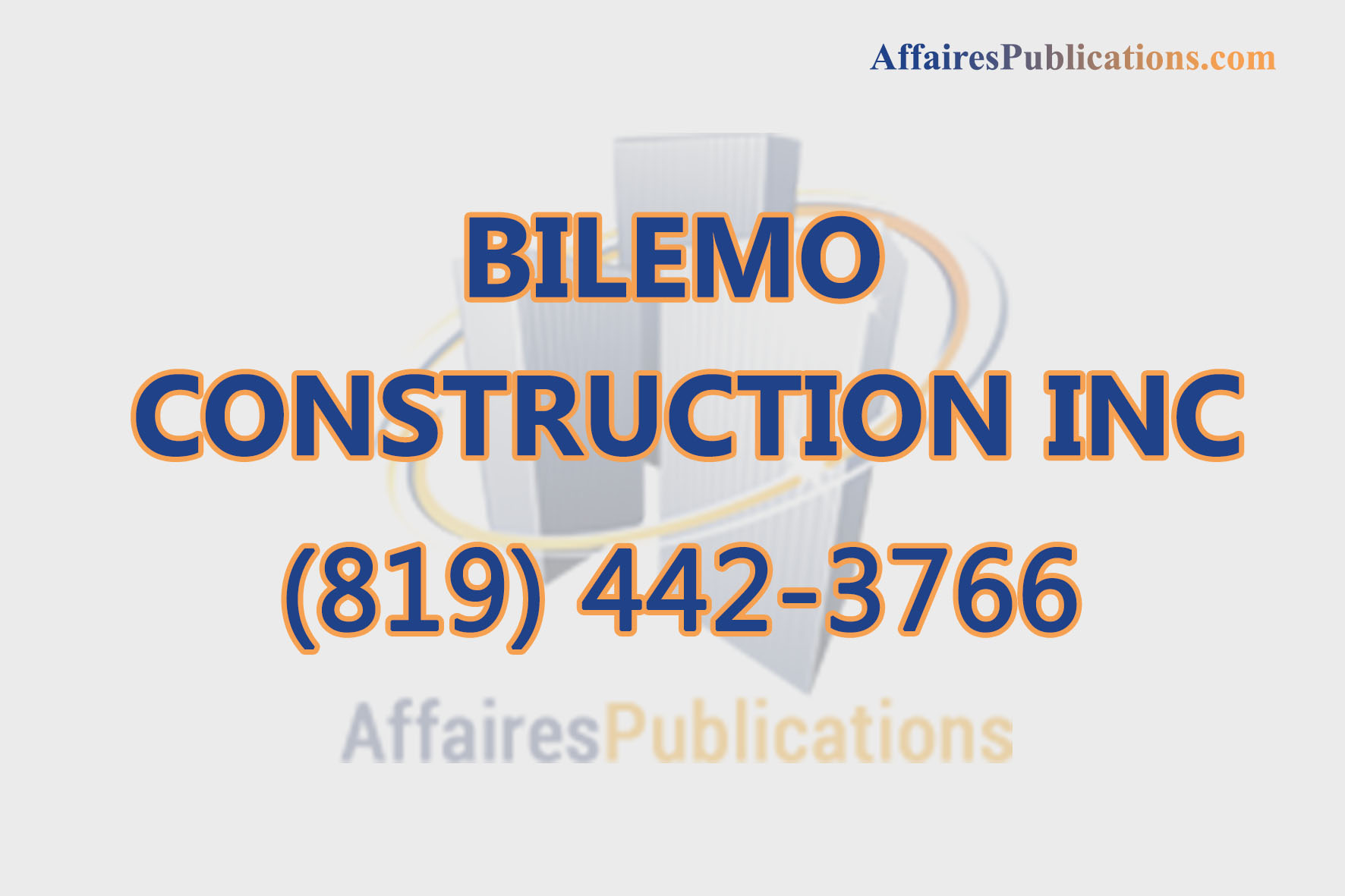 BILEMO CONSTRUCTION INC