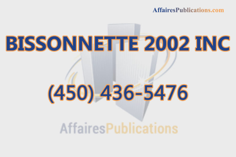 BISSONNETTE 2002 INC