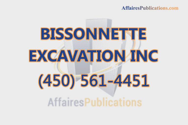 BISSONNETTE EXCAVATION INC