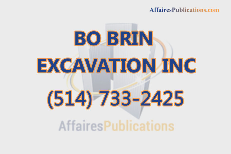 BO BRIN EXCAVATION INC