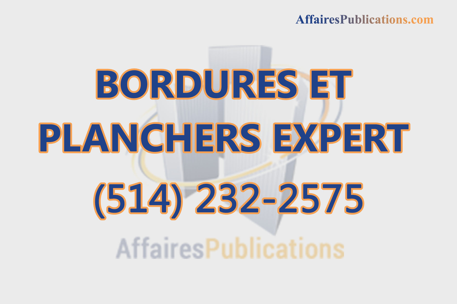 BORDURES ET PLANCHERS EXPERT