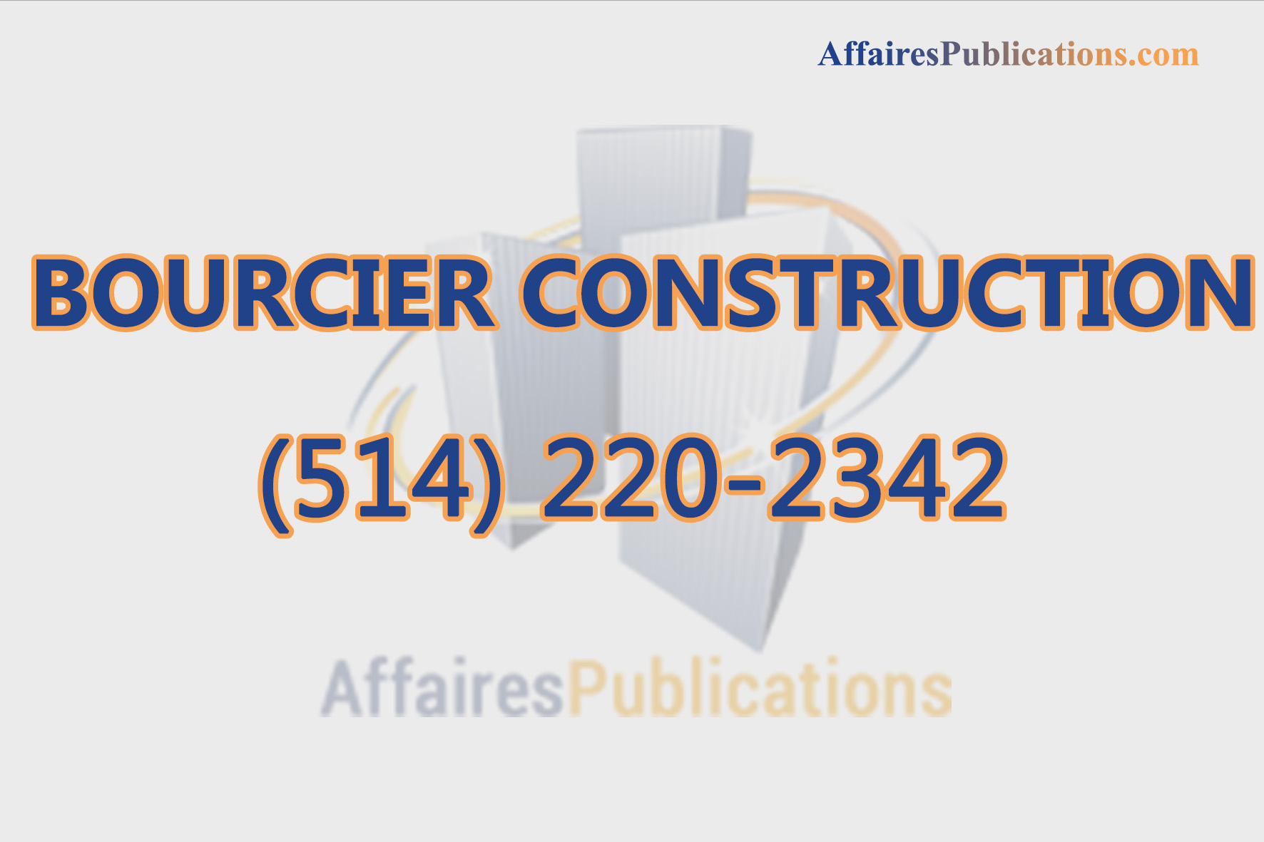 BOURCIER CONSTRUCTION INC