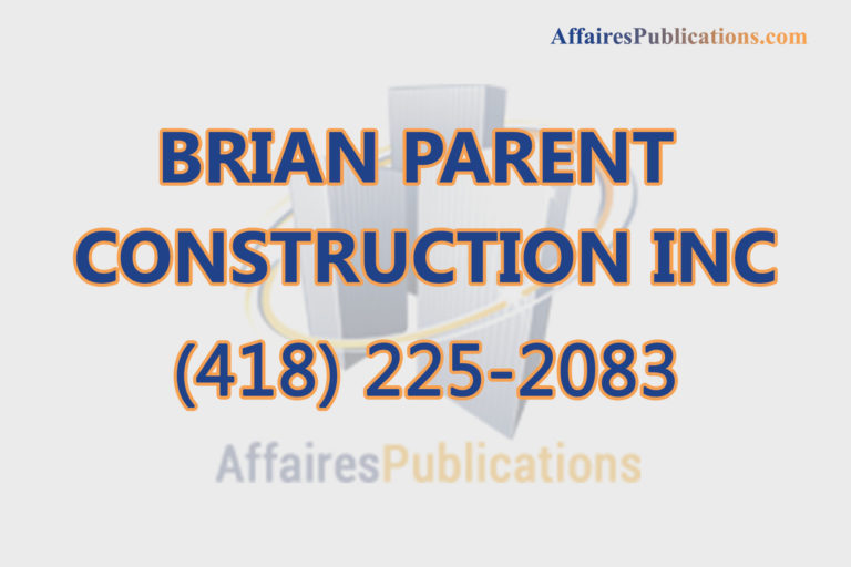 BRIAN PARENT CONSTRUCTION INC