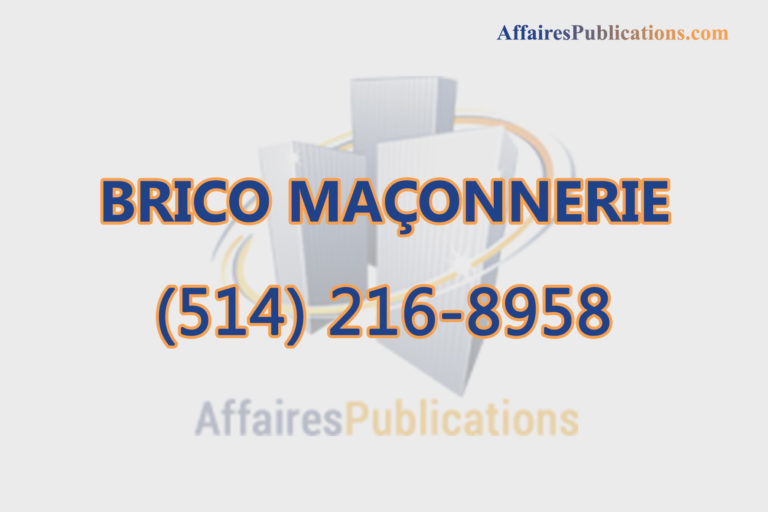 BRICO MAÇONNERIE