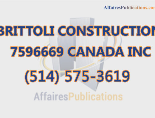 BRITTOLI CONSTRUCTION INC