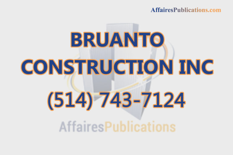 BRUANTO CONSTRUCTION INC