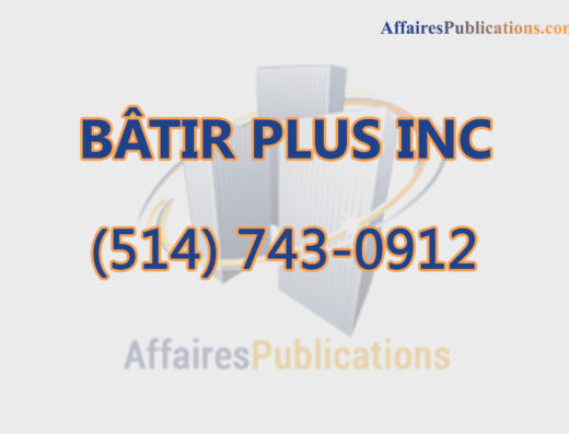 BÂTIR PLUS INC