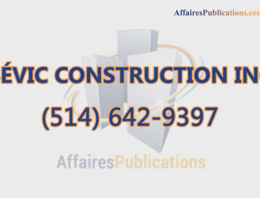 BÉVIC CONSTRUCTION INC