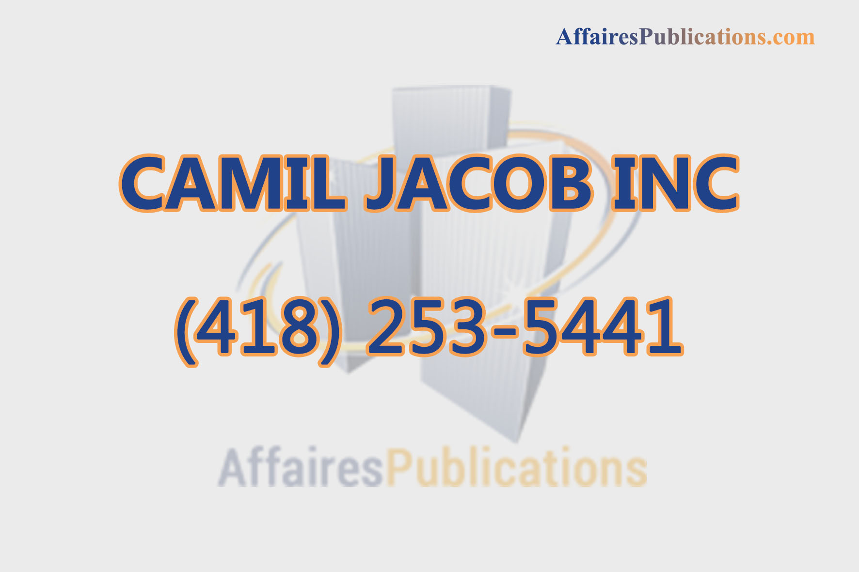 CAMIL JACOB INC