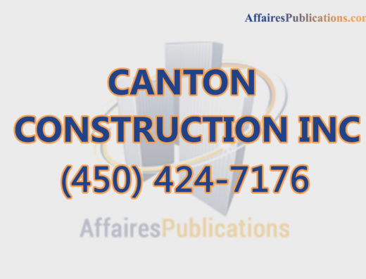 CANTON CONSTRUCTION INC